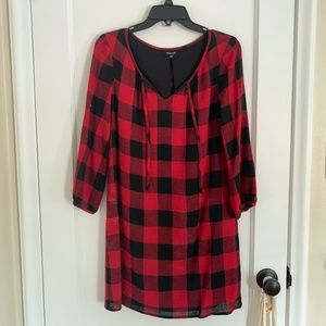 Madewell Buffalo Check Dress